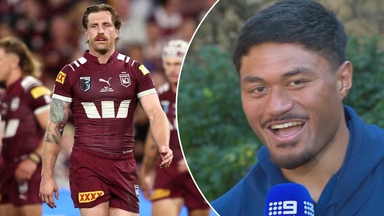 NSW Blues prop Stefano Utoikamanu sends warning to Storm teammate Cameron Munster