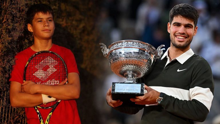 Carlos Alcaraz’s younger brother Jaime thinks of their grandfather after Spaniard’s stunning French Open final comeback