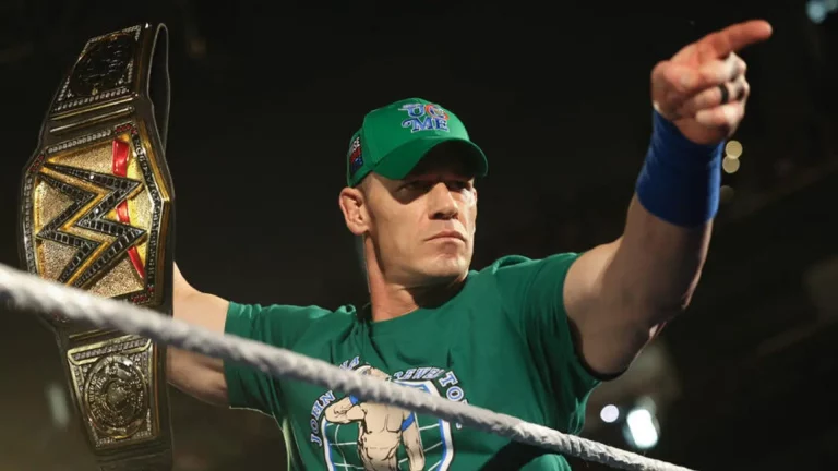 John Cena spotted hilariously breaking character on WWE TV