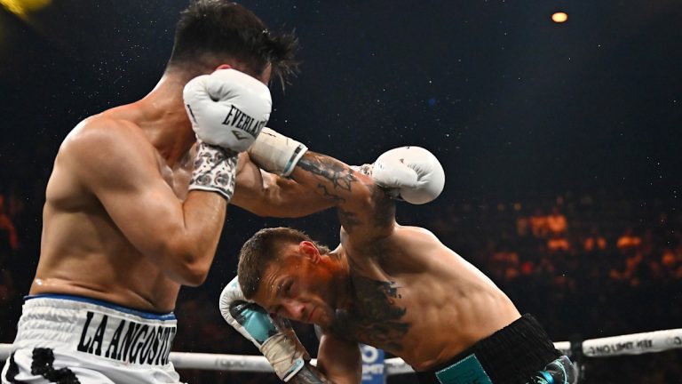 Boxing news 2025 Liam Paro v Jonathan Navarro﻿ results, highlights, Paro wins by TKO, video