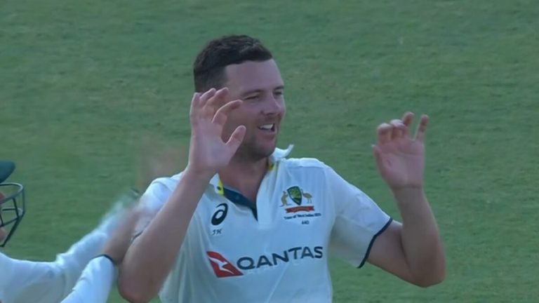 1-0 Australia! Dominant Day 3 dismantles Windies despite Joseph heroics as Hazlewood runs riot