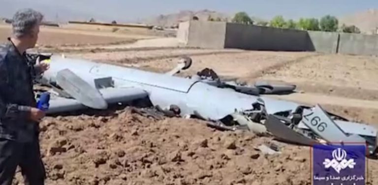 Iranian air defenses down Israeli Hermes 900 UAV