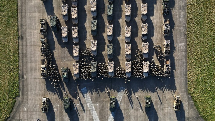 UK set to back Nato push for members to spend 3.5% of GDP on defence