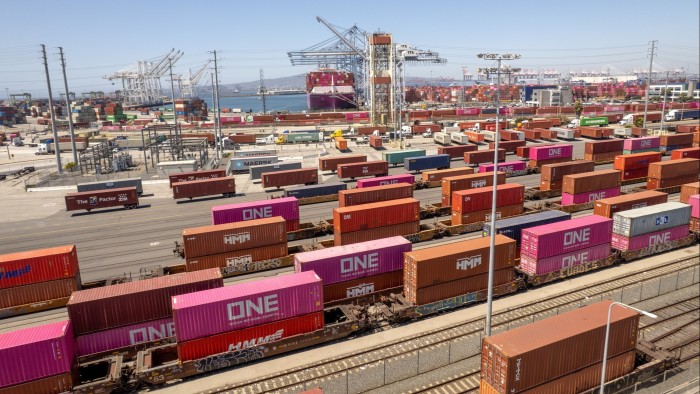 US goods exports tumble by most since 2020 as Trump’s tariffs disrupt trade