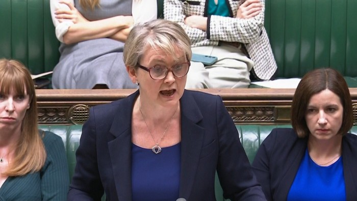UK home secretary apologises over child grooming gang scandal