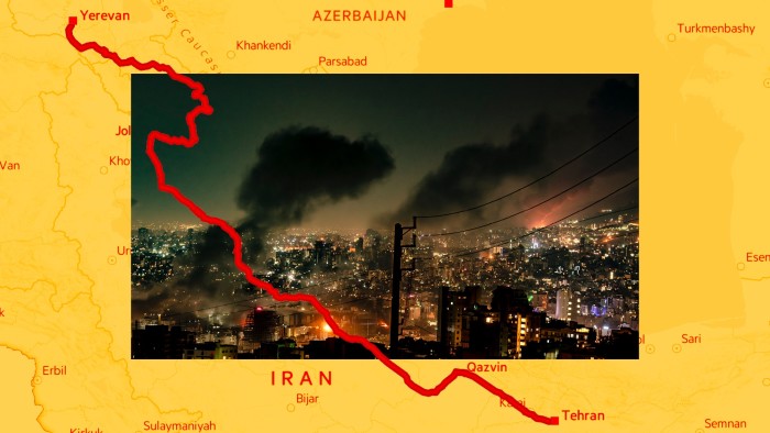My exit from wartime Iran