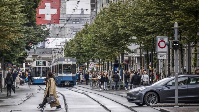 Swiss inflation turns negative for first time in four years