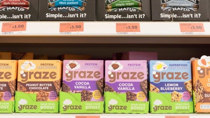 Unilever explores sale of healthy snack brand Graze