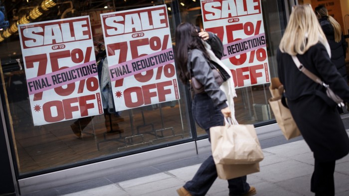 British retail sales tumble 2.7 per cent in May