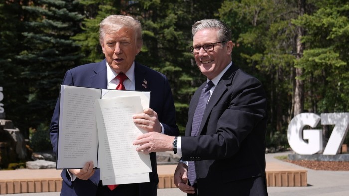 Trump signs executive order to implement US-UK trade deal
