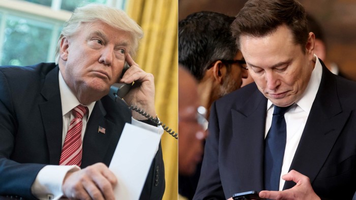 Republicans dismiss threat to Trump’s tax bill from Elon Musk