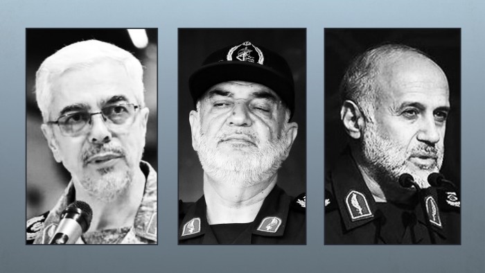 The Iranian commanders and scientists killed in Israeli strikes
