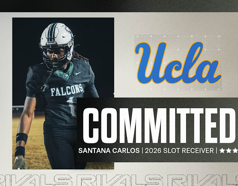 UCLA continues Sunshine State run with receiver Santana Carlos