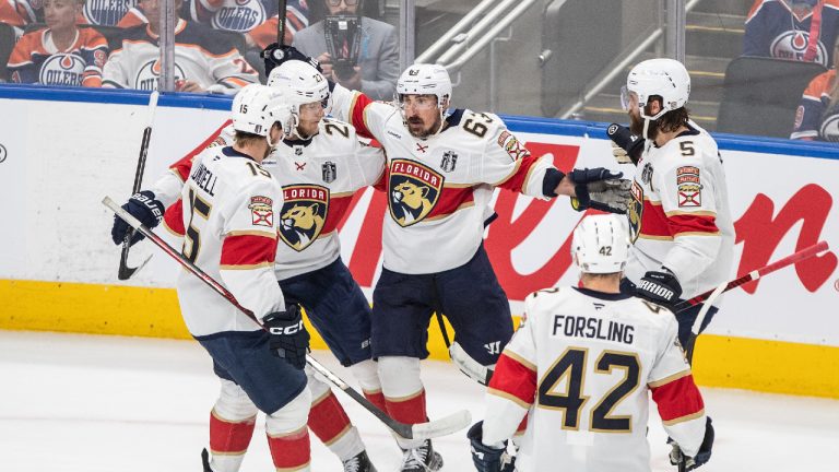 Panthers’ Marchand second player to have five goals in multiple Cup Finals