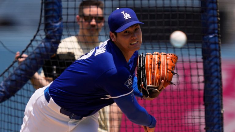 Shohei Ohtani to make Dodgers pitching debut Monday vs. Padres