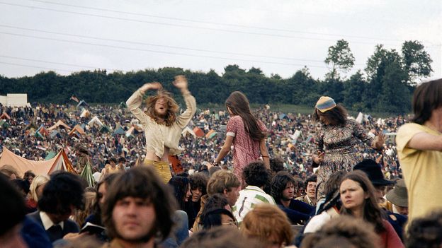The story of the first ever Glastonbury Festival in 1970