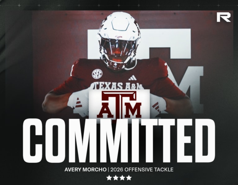 Texas A&M stays hot with a commitment from four-star OT Avery Morcho