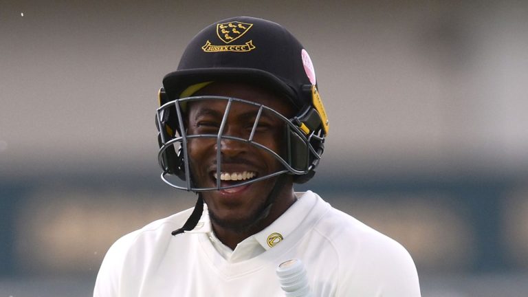 Jofra Archer hits 31 on return to Championship after four-year absence ahead of potential England vs India Test series involvement | Cricket News