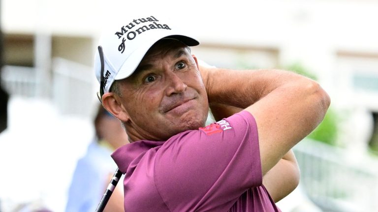 US Senior Open: Padraig Harrington wins his second title after topping home favourite Stewart Cink by one shot | Golf News