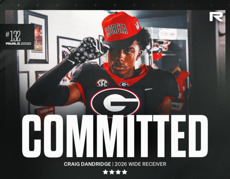 Georgia lands a commitment from blue-chip WR Craig Dandridge Jr.