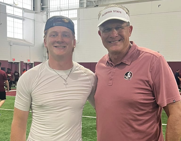 Florida State ‘on top’ for emerging 2028 QB recruit Jackson Stecher