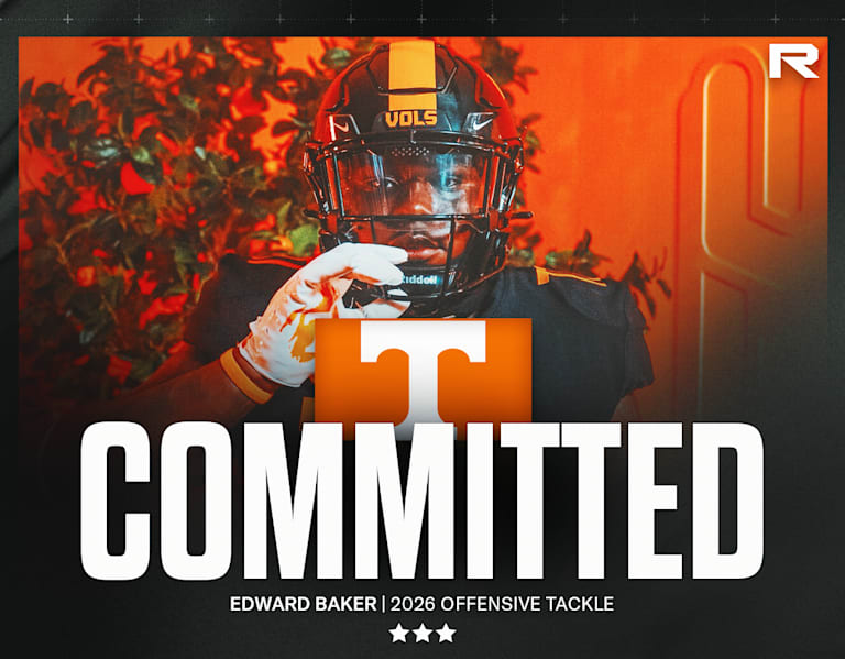 2026 three-star OL Edward Baker breaks down commitment to Tennessee