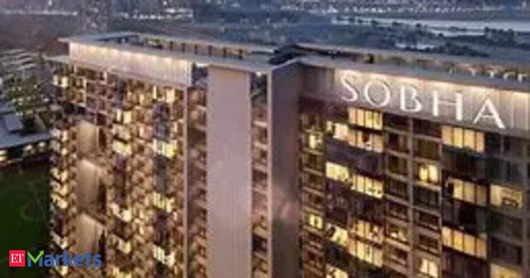 Sobha Ltd Q1 profit jumps over 2-fold to Rs 13.61 cr, revenue rises to Rs 901 cr