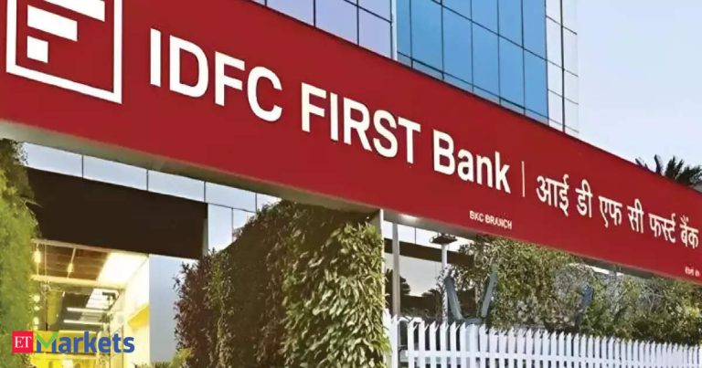 IDFC First Bank Q1 results: IDFC First Bank Q1 results: PAT declines 32% YoY, NII rises by 5.5%