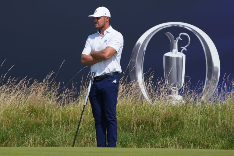 Bryson DeChambeau chasing Open breakthrough in ‘thick wind’