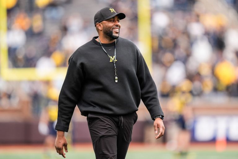 CFB insider predicts James Franklin to flip Sherrone Moore’s 4-star CB from Michigan