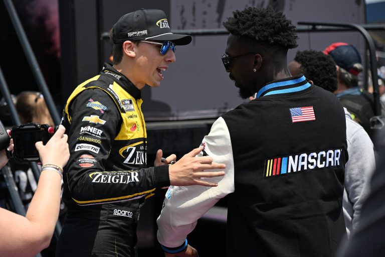 NASCAR fans react as Carson Hocevar causes major mid-race pileup