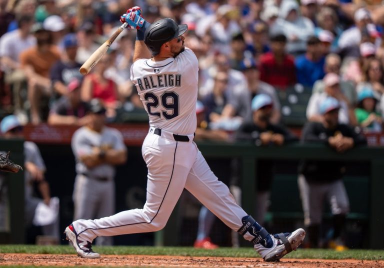 Cal Raleigh hits two more homers as Mariners blank Pirates