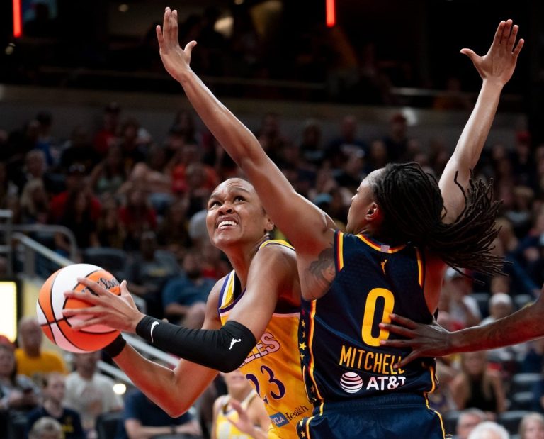 Late bucket, defensive stop help Sparks put away Fever
