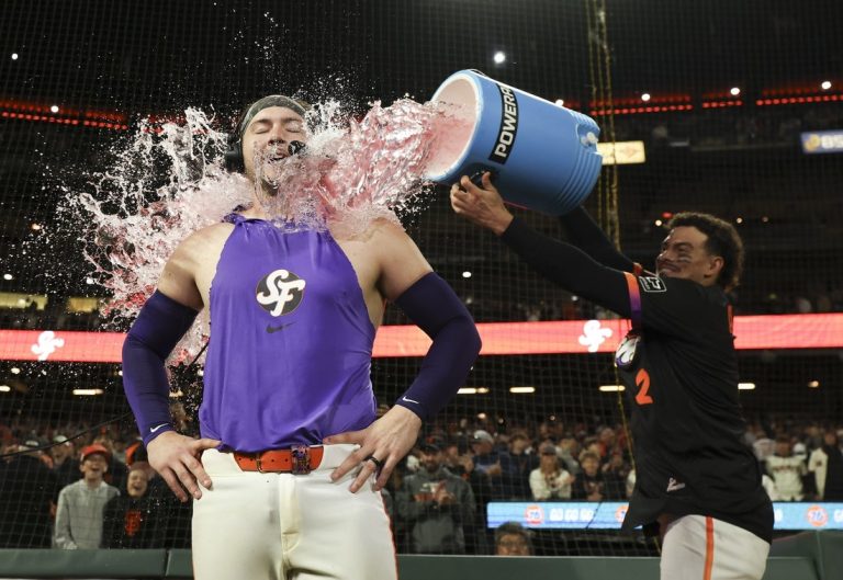 MLB roundup: Patrick Bailey’s walk-off 3-run, inside-the-park HR lifts Giants