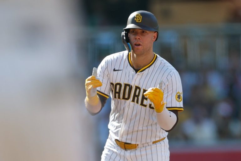 Padres place Gavin Sheets on paternity list, call up Luis Campusano