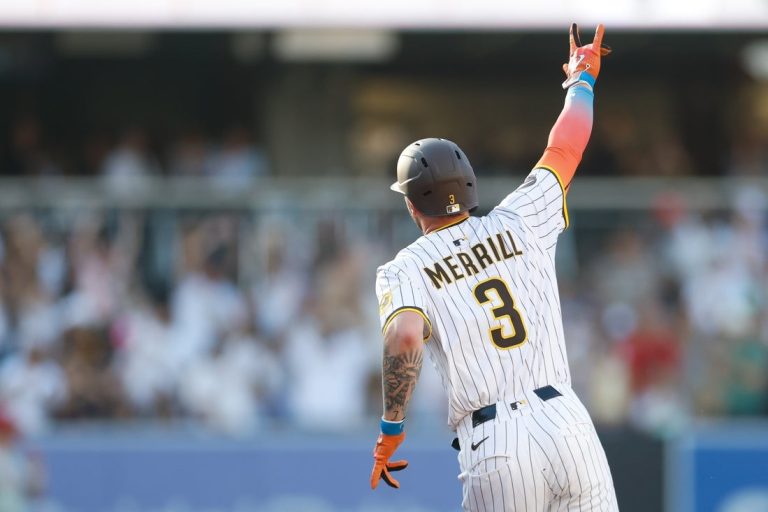 With a rejuvenated Jackson Merrill, Padres pursue sweep of Phillies