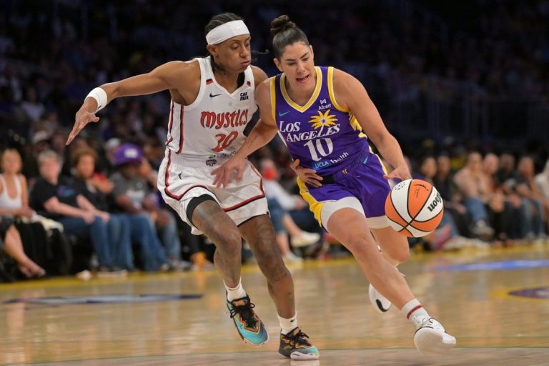 Sparks trounce Mystics for first back-to-back wins of season