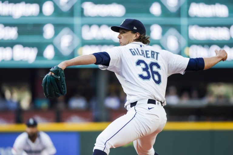 Mariners turn to Logan Gilbert in series finale vs. Angels