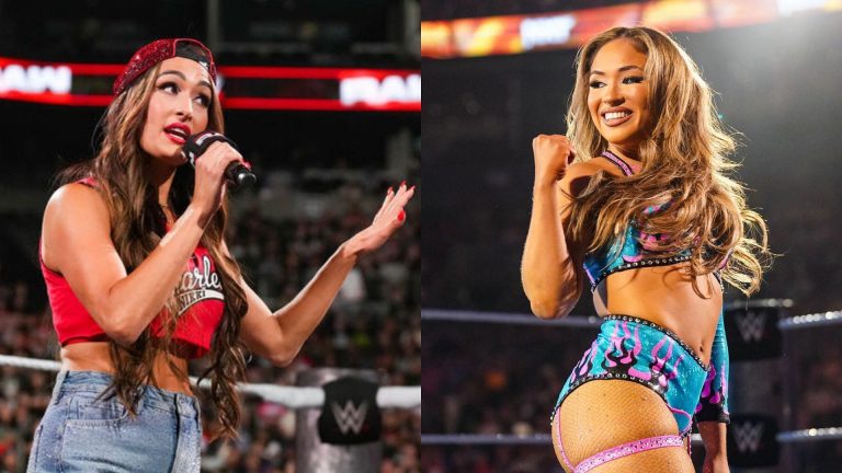 “That’s my Lola” – Nikki Bella sends a message to Lola Vice after their viral moment at WWE Evolution