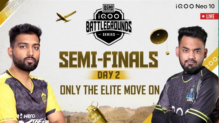 iQOO Battlegrounds Series 2025 Semifinals Day 2: Overall standings and summary 