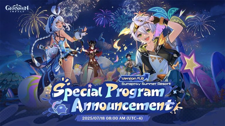 Genshin Impact 5.8 livestream date, time, and countdown