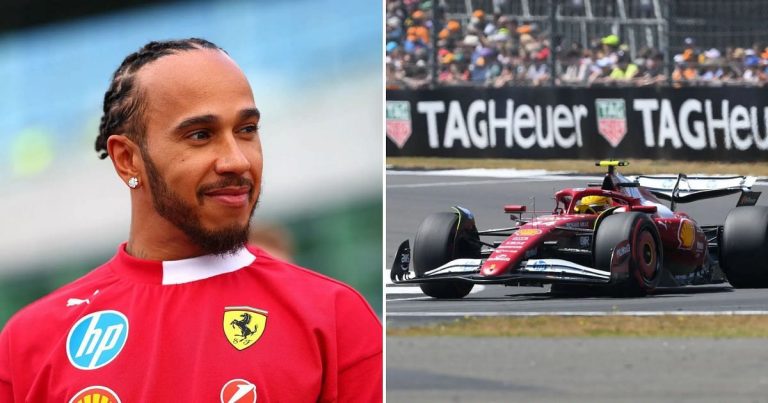 Lewis Hamilton says Ferrari “can definitely dream” of having a successful weekend at the British GP