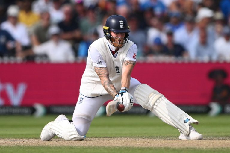 Ben Stokes falls flat on the ground while reverse-sweeping Ravindra Jadeja for a boundary on Day 3 of ENG vs IND 2025 4th Test [Watch]
