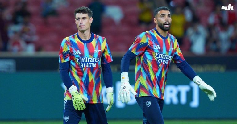 “There’s only one goalkeeper playing and we’ll see what happens”