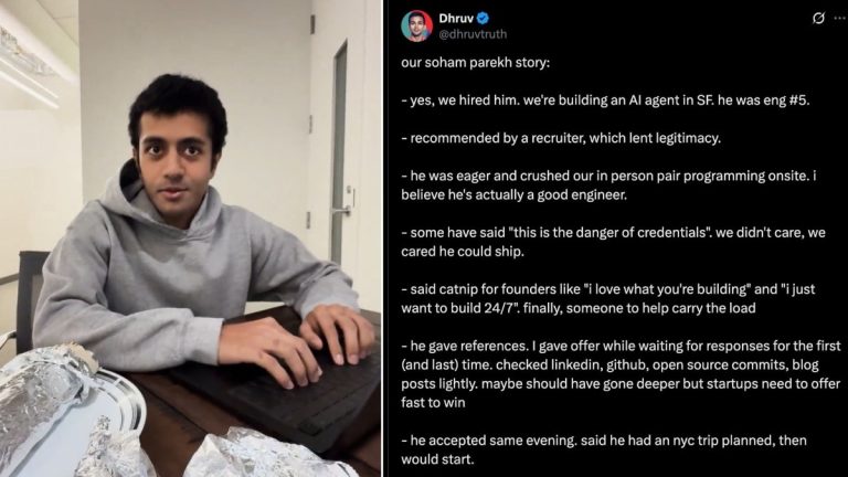 ‘Pissed, then impressed… not sure how he pulled it off’: Startup founder details red flags, chaos from hiring Soham Parekh