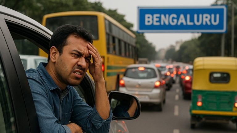 ‘Took 73 minutes to drive 7.3 km’: Bengaluru resident’s rant goes viral, netizens say ‘divided by language, united by BBMP’