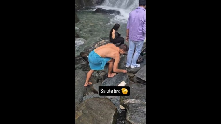 ‘Pick this up’: Viral clip shows foreign tourist picking litter, sparks anger over Indian visitors’ apathy