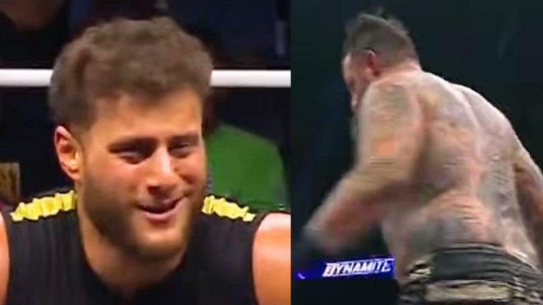 Former AEW champion calls MJF “b*tch” after he steals a victory on Dynamite