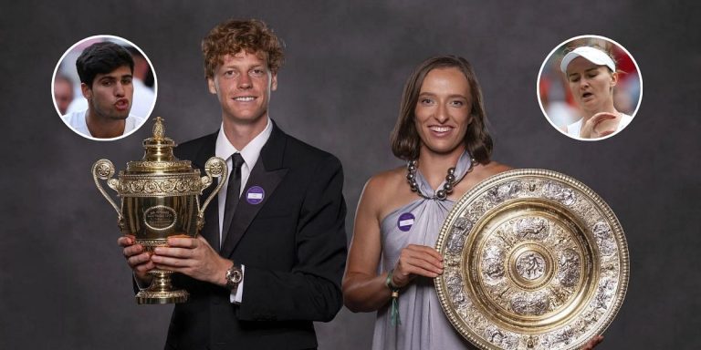 Most awkward thing ever”; “Better than Alcaraz & Krejcikova