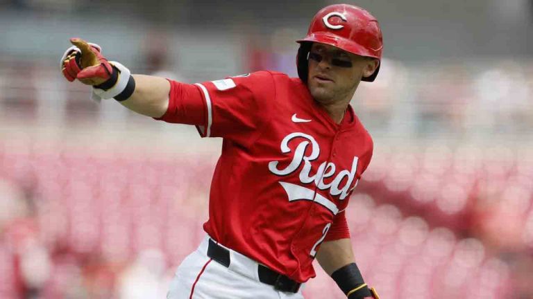 Reds outfielder TJ Friedl gets hit by pitch 3 times against Mets, tying MLB record